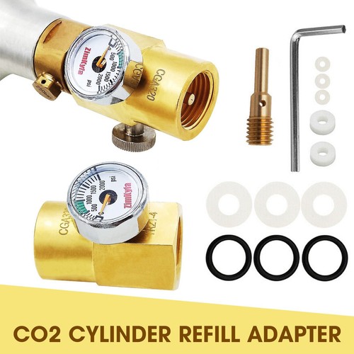 Co2 cylinder refill adapter - co2,