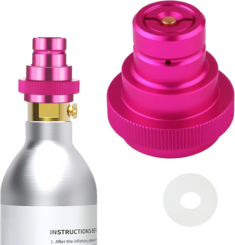 Quick connect co2 cylinder - connect,
